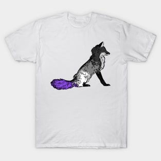 Asexual Pride Fox T-Shirt